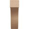 Ekena Millwork 5-inch W x 14-inch D x 18-inch H Del Monte Rough Cedar Woodgrain TimberThane Knee Brace, Primed BRCUR05X14X18DELRCPR - alternate 5